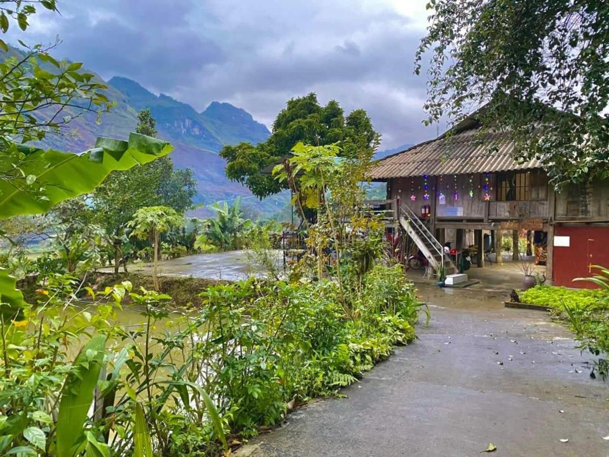 Van Chung Homestay Lang Cac Bagian luar foto