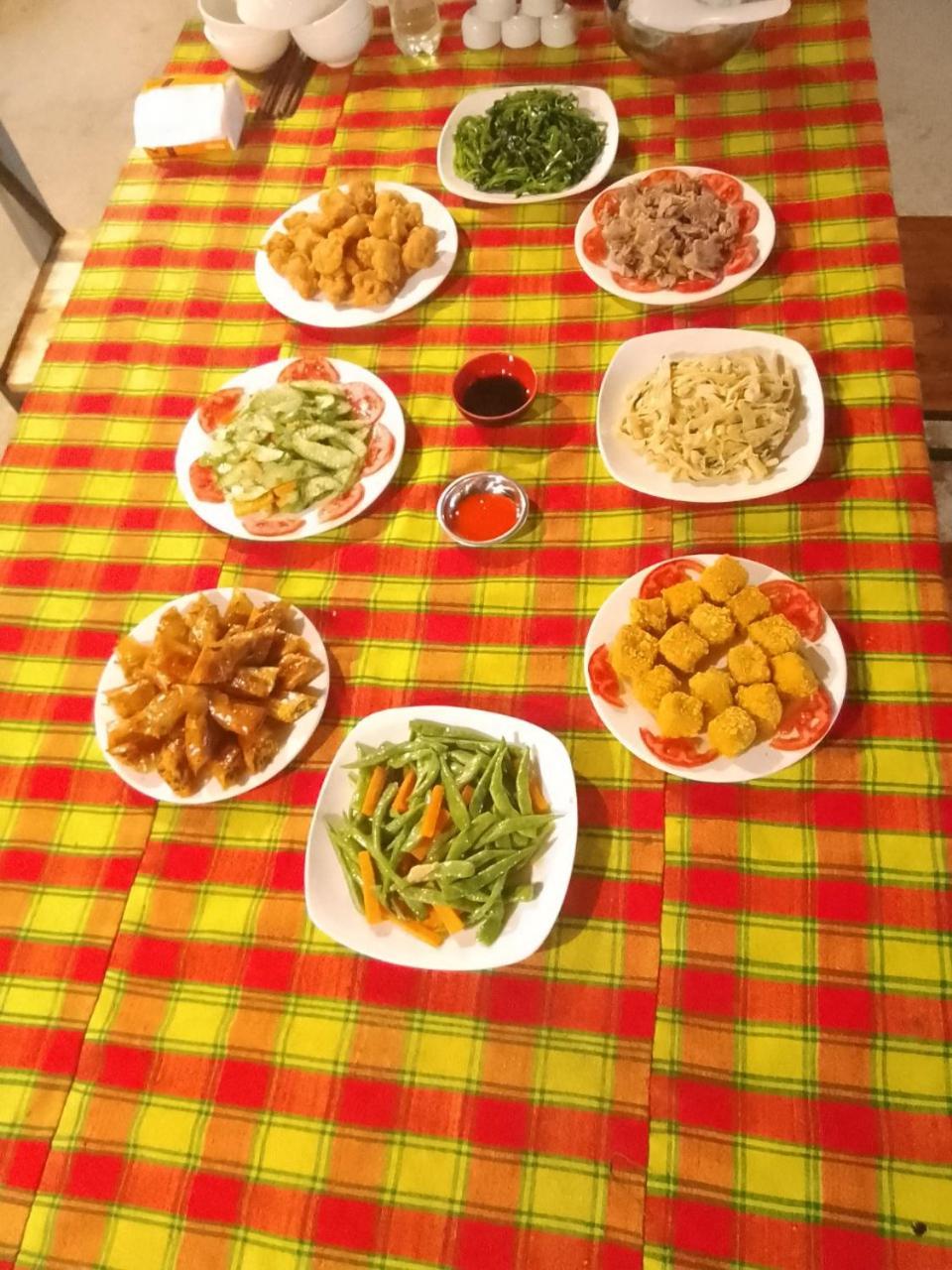 Van Chung Homestay Lang Cac Bagian luar foto