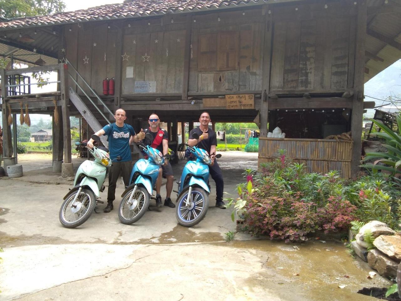 Van Chung Homestay Lang Cac Bagian luar foto